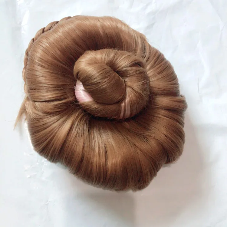 Парик для косплея с двойными косичками парик из высокотемпературного волокна