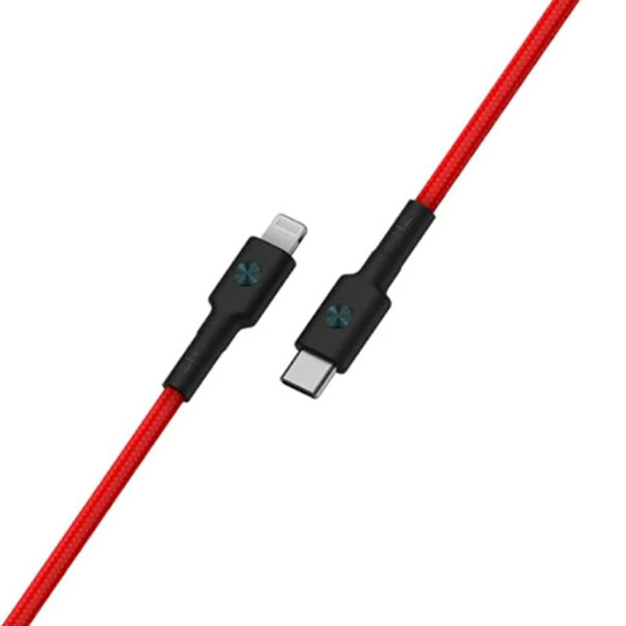 Кабель передачи данных ZMI AL873K Type-C - Lightning MFi certified braided cable 100 cm | Мобильные телефоны и