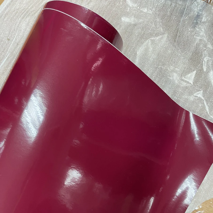 

10/20 Вт, 30 Вт, 40 см/50 см x 152 см клейкая Глянцевая Розовый, виниловый пленкой DIY стикер автомобиля пленка для оклейки с освобождением воздуха