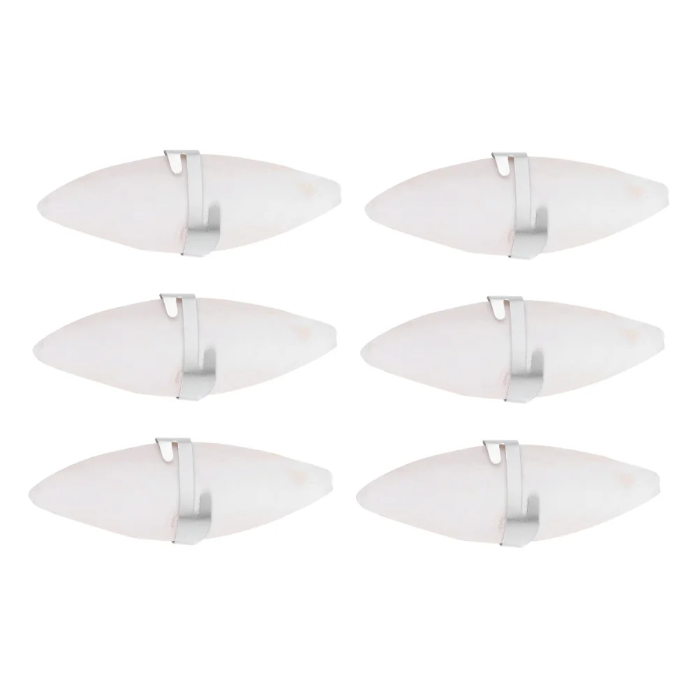 

6 Set Bird Cuttlebone Cuddle Bone Chewing Cuttlefish Bone with Metal Holder