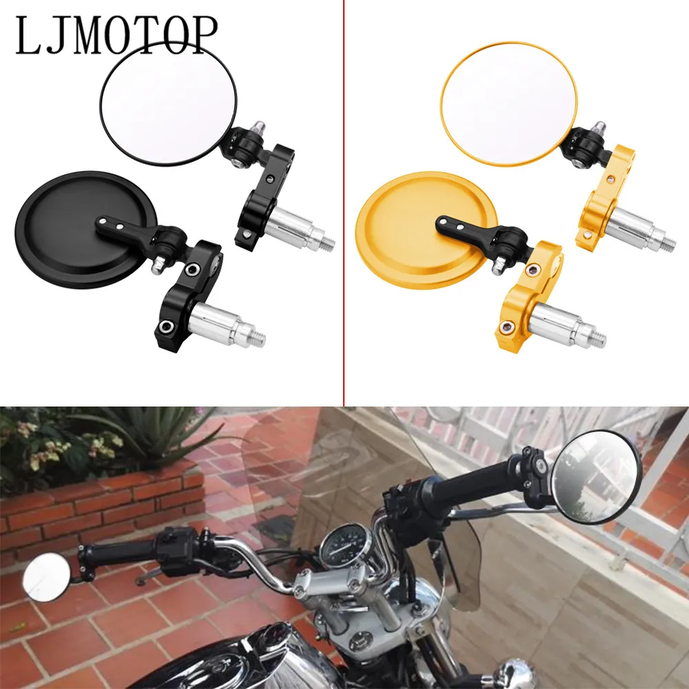 Зеркало заднего вида для мотоцикла Yamaha MT 01 03 25 YBR 125 YZF R15 XT660 TMAX 500 530|Накладки и