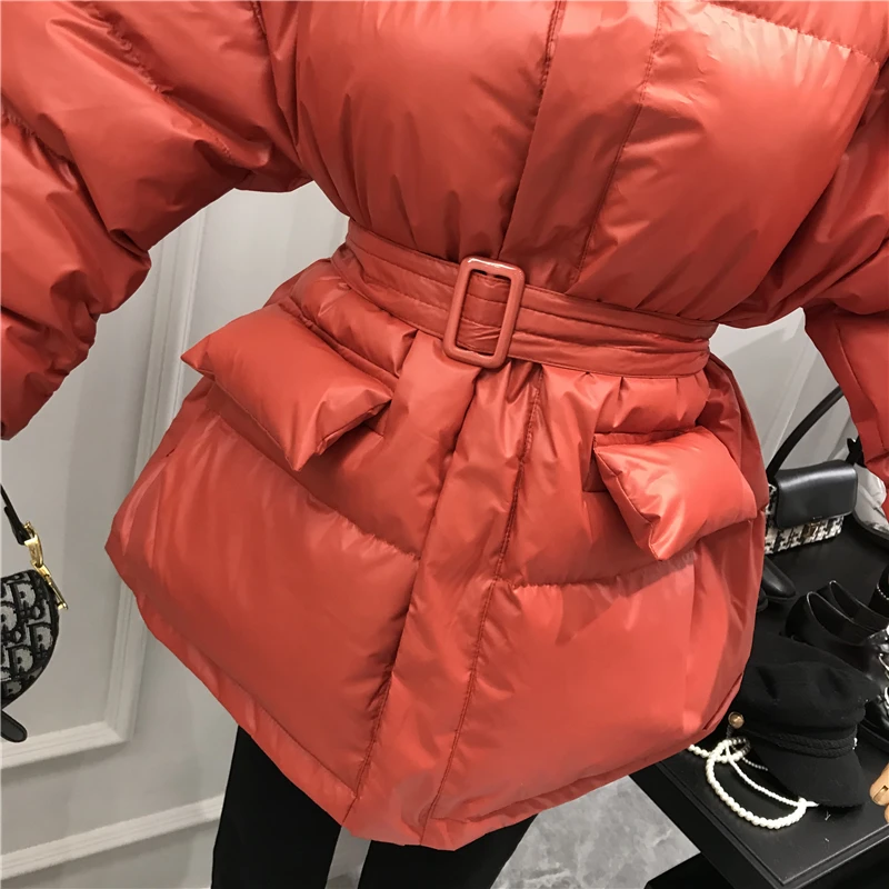 Gagarich зимние женские парки 2019 Новый стиль Высокое качество свободный пояс Талия