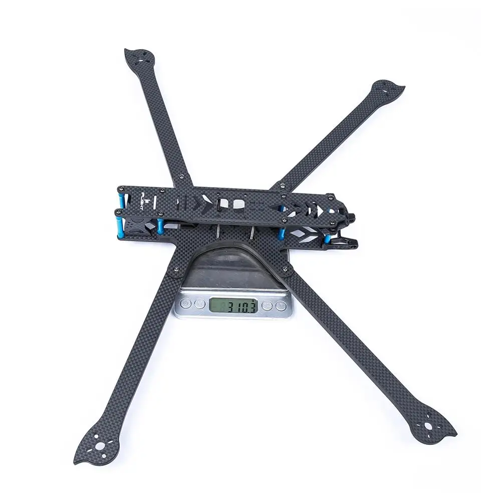 

iFlight DC10 V2 10inch 473mm Macro FPV Frame with 7.5mm arm compatible HQ 10x5x3 propeller for FPV long-range drone part
