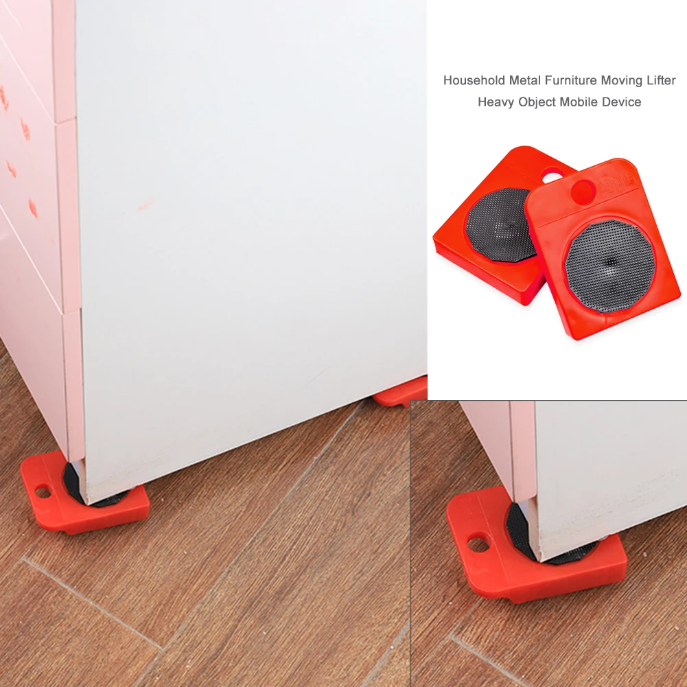 

Portable Furniture Mover Tool Home Transport Heavy Objects Moving Lifter Wheel Transport Lifter Heavy Stuffs Moving