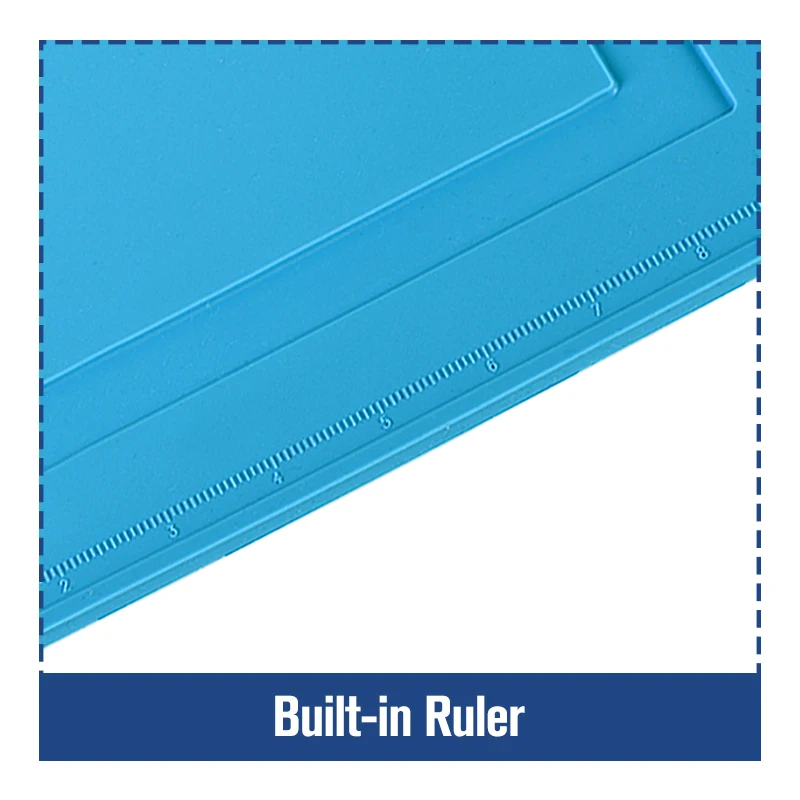 PROSTORMER-almohadilla de aislamiento térmico ESD, resistente a la soldadura, alta temperatura, con imán, silicona, trabajo de soldadura