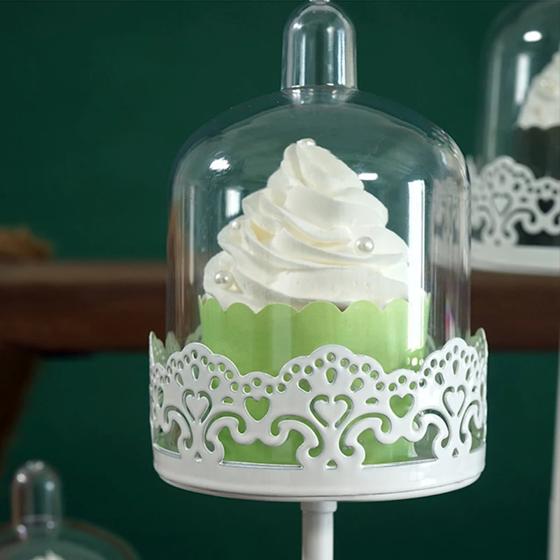 Подставка для мини кексов SWEETGO инструменты торта с купольной крышкой из