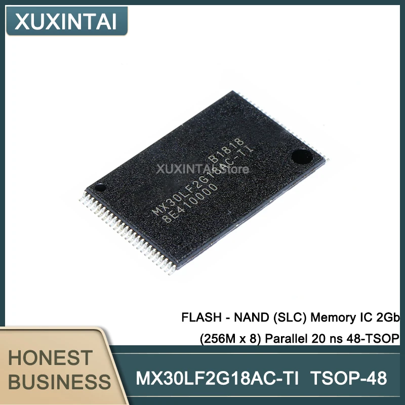 20 шт./лот MX30LF2G18AC-TI MX30LF2G18AC FLASH - NAND (SLC) Memory IC 2Gb (256M x 8) Параллельный ns 48-TSOP купить по