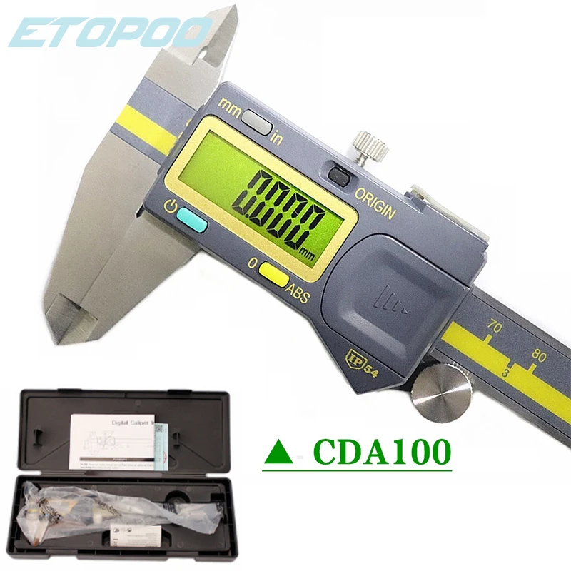 IP54 0 150/200/300 мм 005 TERMA бренд ABS происхождение цифровой суппорт Электронный
