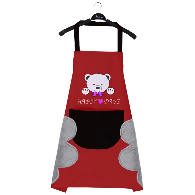 Фартук для горничных с карманами приготовления пищи выпечки платье официантки