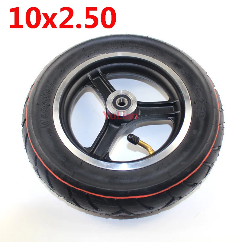 Шина 10x2 50 и колесо из алюминиевого сплава подходят для электрического скутера