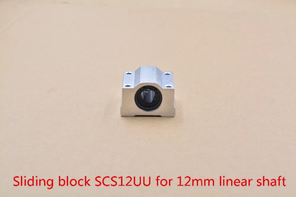 

SC12UU SCS12UU bearing 12mm linear slide block with LM12UU for shaft 1pcs