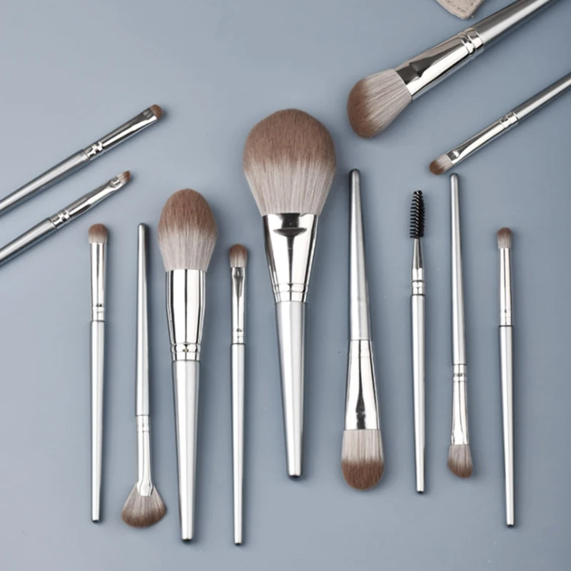 

Makeup Brush Pattern Set Fur 14 Free Pack Eye Shadow Blush Loose Powder Beauty Tools Flame Highlight Medium Nose Smudge Lip