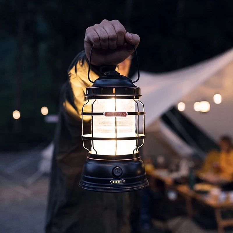 Barebones Forest Lantern outdoor camping lantern lights rechargeable LED camp | Спорт и развлечения