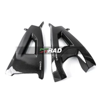 motorcycle swingarm guard swing arm protector cover for kawasaki zx 10r 2016 100 carbon fiber