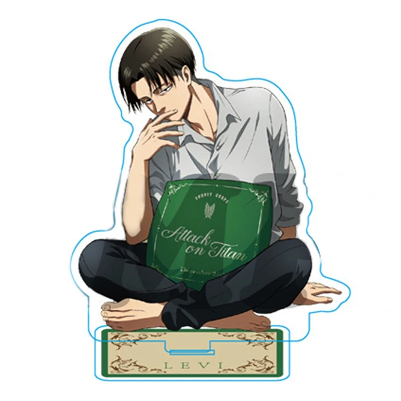 Аниме Обувь для косплея по аниме атака на Титанов акриловая модель подставке