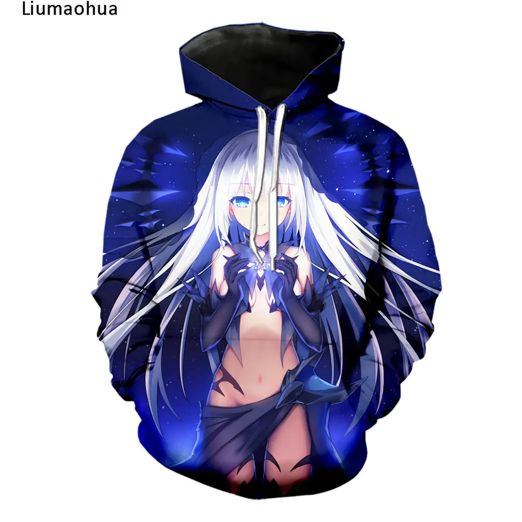 Liumaohua/брендовая летняя Милая футболка для мужчин и женщин с изображением аниме