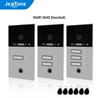 JeaTone 960P AHD дверной звонок с детектором отпечатка пальца дверной звонок панель для 13 этажей с IC картами, ночное видение, водонепроницаемая функция