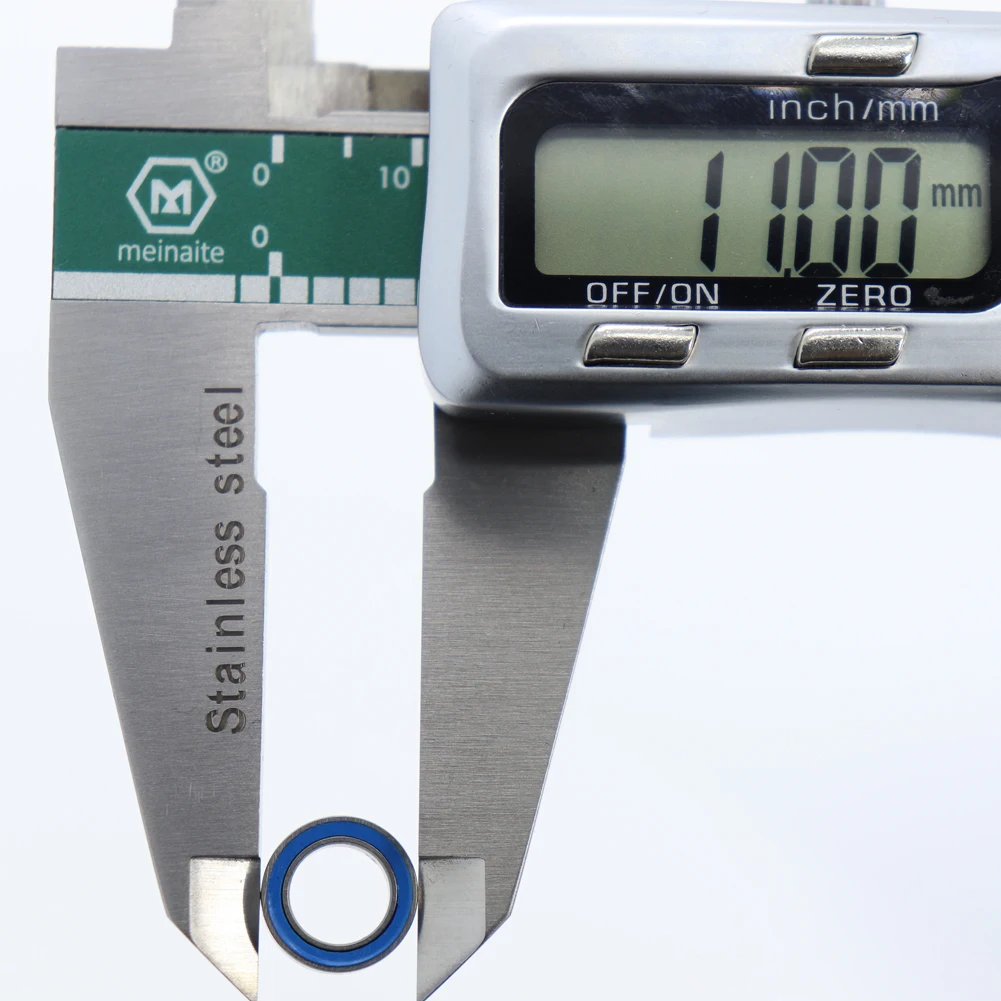 Миниатюрные шарикоподшипники MR117RS синие герметичные подшипники MR117 2RS 10 шт. 7x11x3 мм