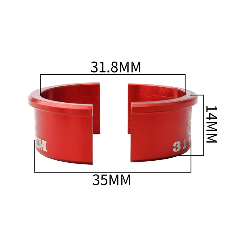 Адаптер для руля с 31 8 на руль 35 мм из алюминиевого сплава | Спорт и развлечения