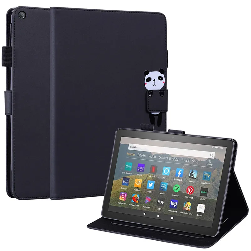 Чехол для планшета 10-го поколения Amazon Fire HD 8 чехол 2020 / Plus Etui Kawaii Shell HD8 | Компьютеры и