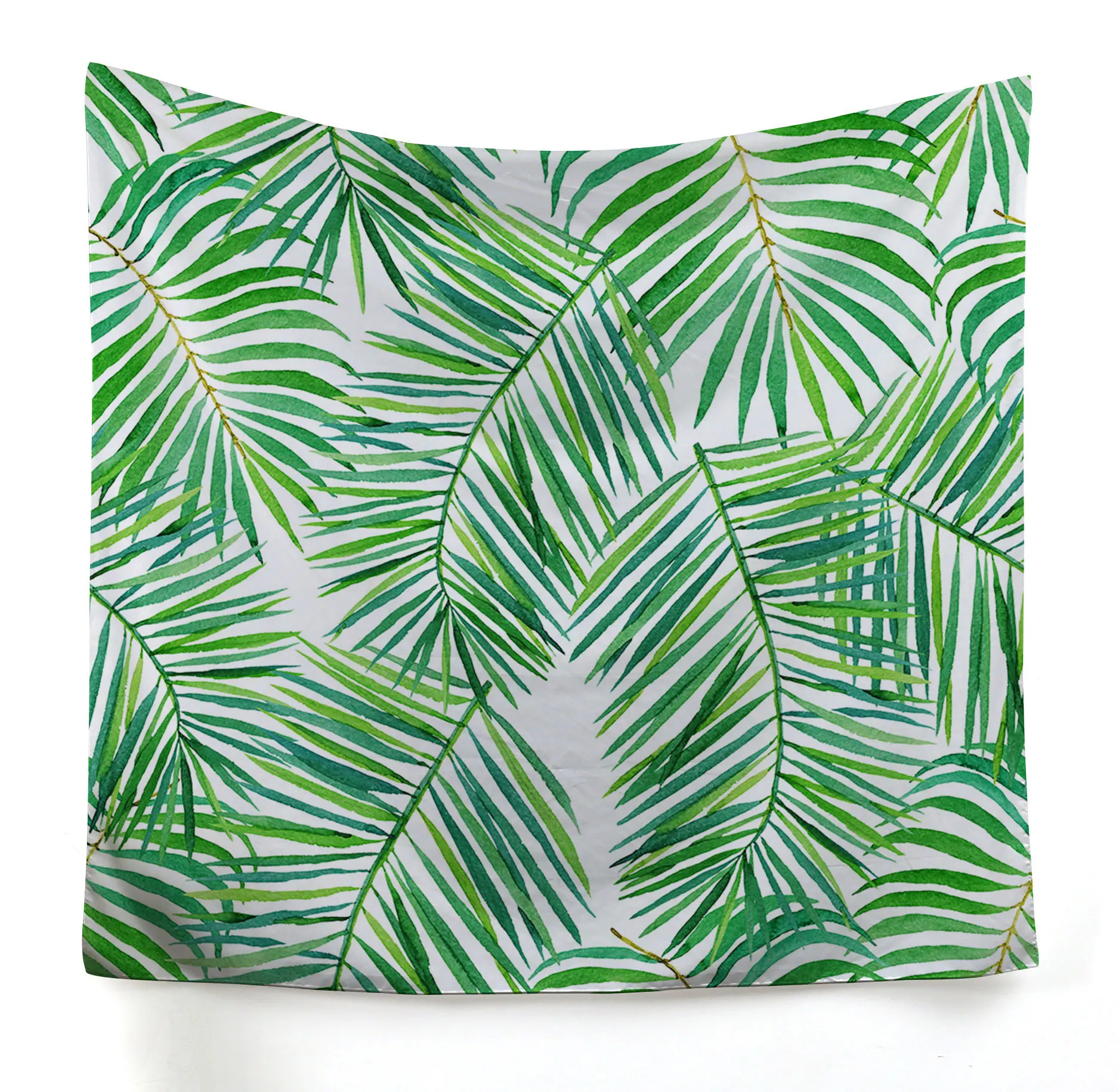 

Yaapeet 1pc Leaf Hanging Tapestry Polyester Plant Wall Tapestry Elegant Tropical Wall Decor Pretty Floral Tapestry for Girls