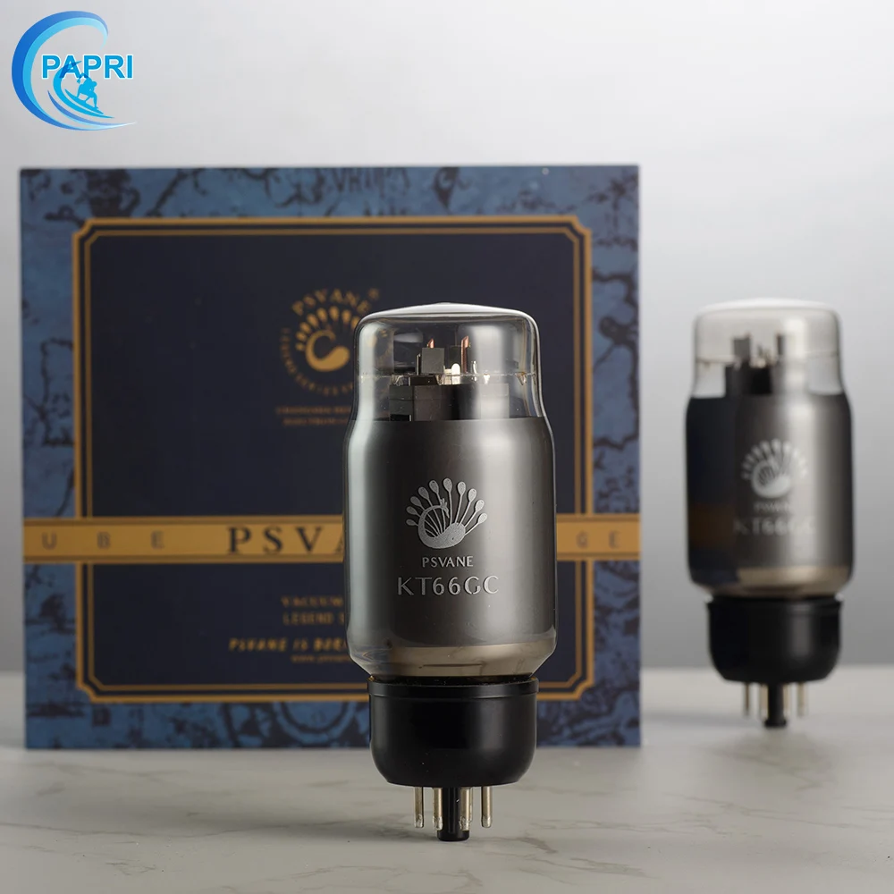 

PSVANE 2PCS KT66GC KT66GE Vacuum Tube Replace GEC KT66 RCA 6L6 7051A Vintage Matched Pair