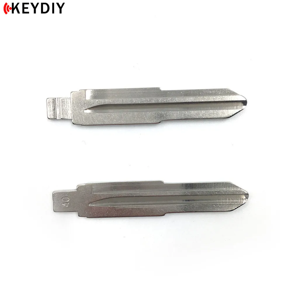KEYDIY 10 шт./партия Металлические Пустые балванки для ключей KEYDIY KD/VVDI удаленный тип ключа#40 для Chevrolet Epica
