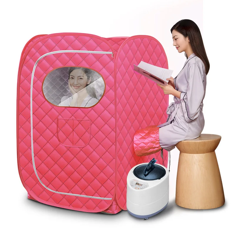 Портативная Паровая сауна складная большая палатка 2 л для похудения кожи