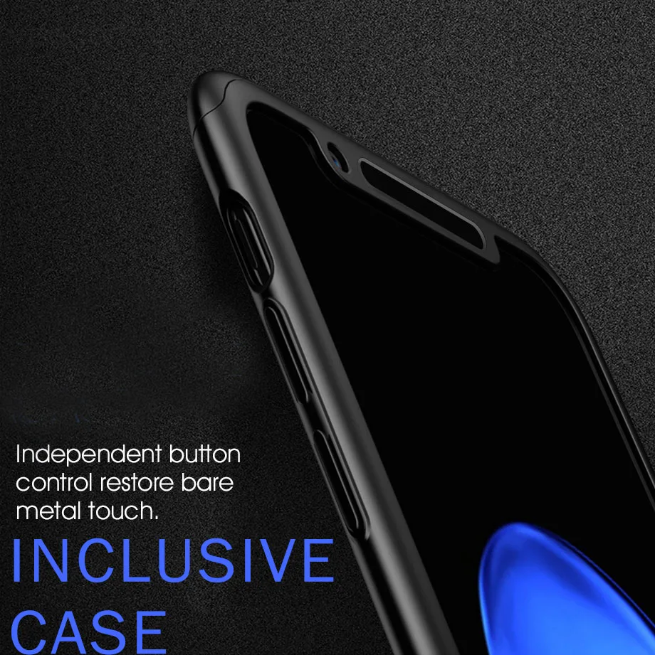Роскошный 360 изогнутый полный Чехол для iPhone 11 Pro Max, защитный чехол для iPhone XR XS Max X 11 6 6 S 7 8 Plus, противоударный чехол, стекло