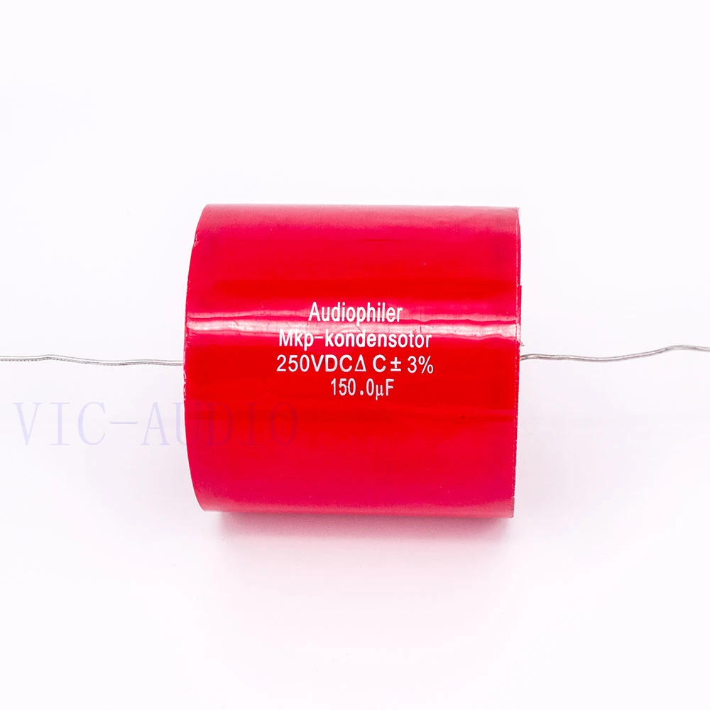 1 шт. конденсатор Audiophiler Mkp с алюминиевой крышкой 150 мкФ 250V DC HI FI Лихорадка