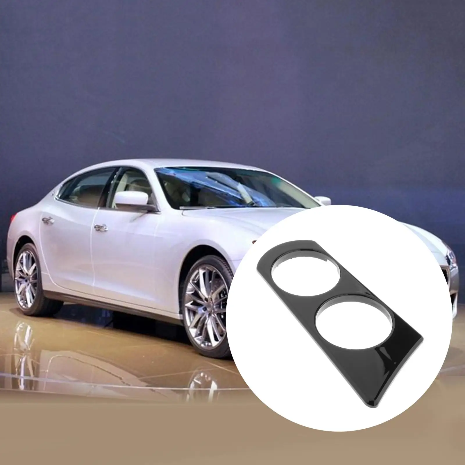 

Подстаканник для центральной консоли из АБС-пластика, автомобильный держатель для чашки с водой, отделочная крышка, подходит для серии E81, E82, E87, E88, 1