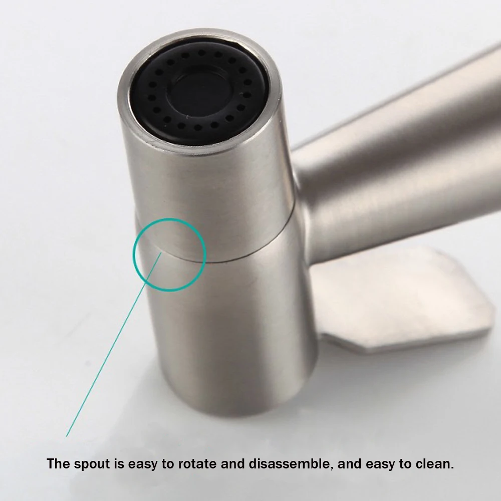 Ручной смеситель для биде из нержавеющей стали SUS 304 ванной комнаты ручной