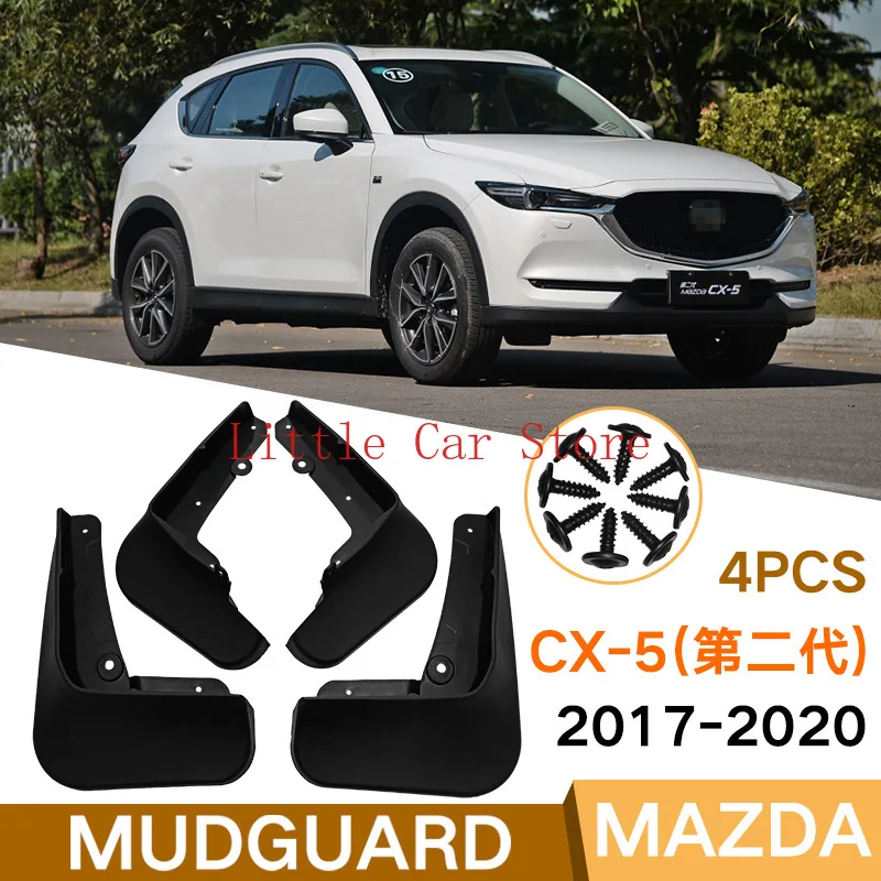 

For Mazda CX-5 2017-2020 Car Mudflaps Mud Flaps Splash Guards Mudguards Mud Flap Front Rear Fender Protector