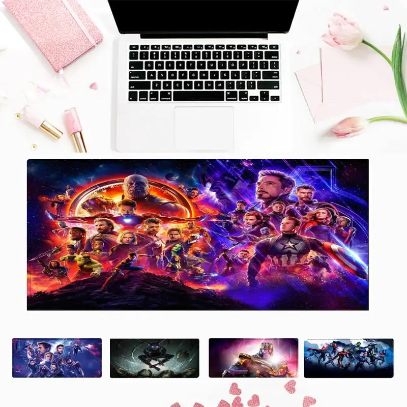 

Accessories Superhero Movie Gaming Mouse Pad Gamer Keyboard Maus Pad Desk Mouse Mat Game Accessories For Overwatch