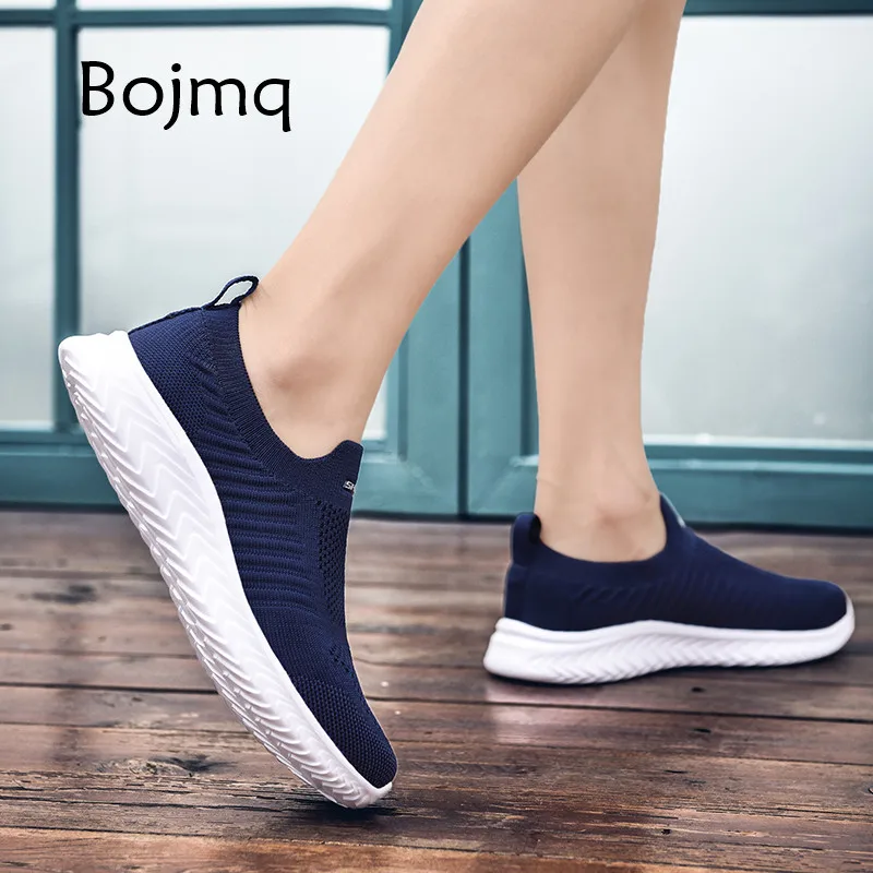 Bojmq Size 35-46 Tenis Feminino Women Tennis Shoes 2020 New Arrived Unisex Light Jogging Sport Shoes Trend Brand Ladies Sneakers