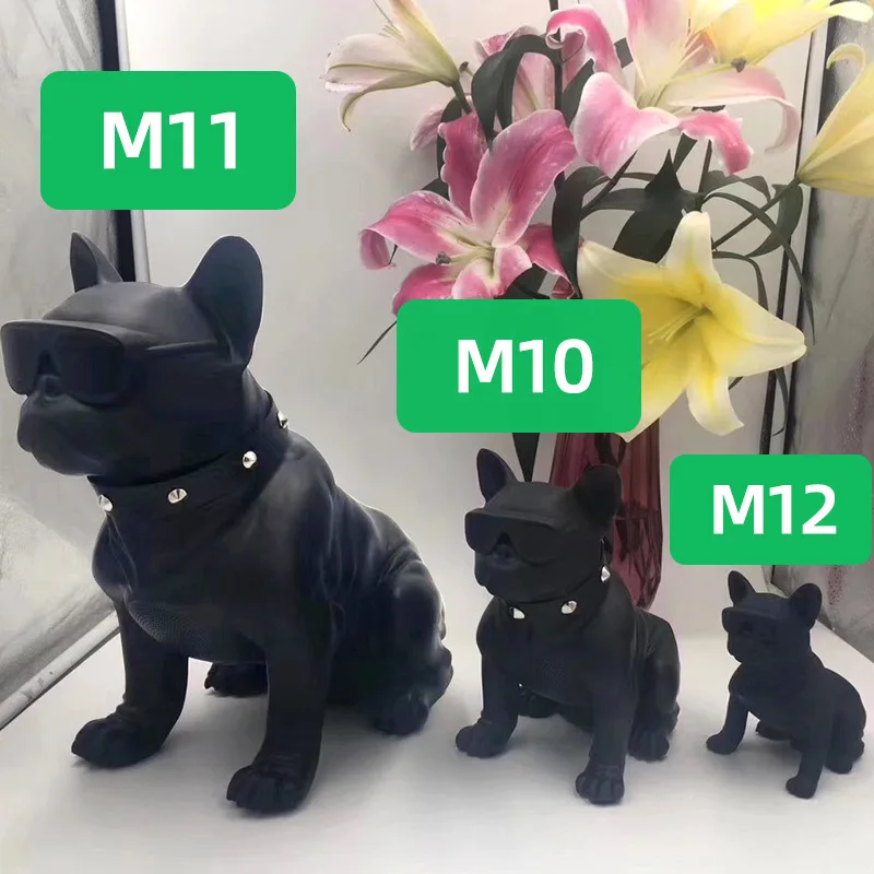 Портативная Bluetooth Колонка 2021 модель 3D колонка M11 Bulldog 2 0 креативная мультяшная