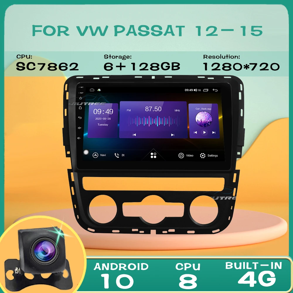 Автомобильный мультимедийный плеер для Volkswagen VW Passat 2012 2013 2014 2015 Android GPS Авторадио 2