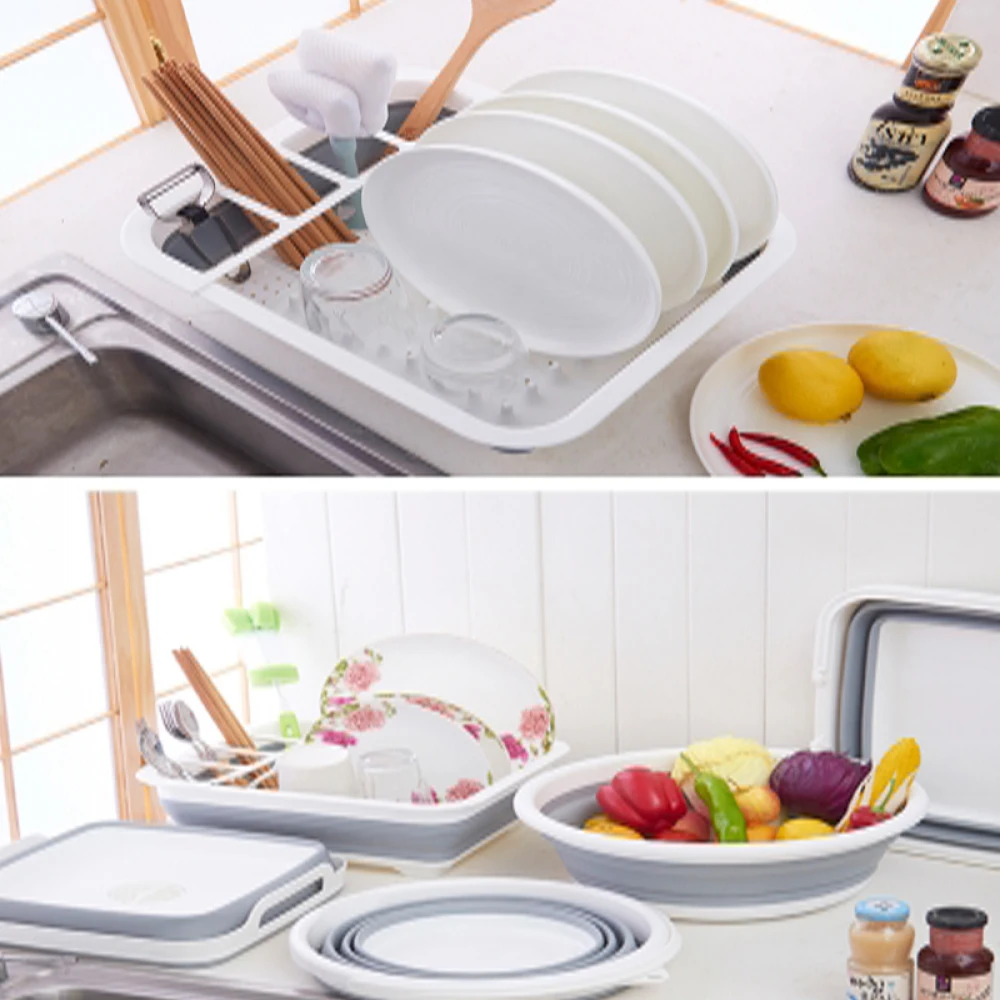Чаша для воды рама складное блюдо стеллаж хранения кухни Сушилка Полка дома