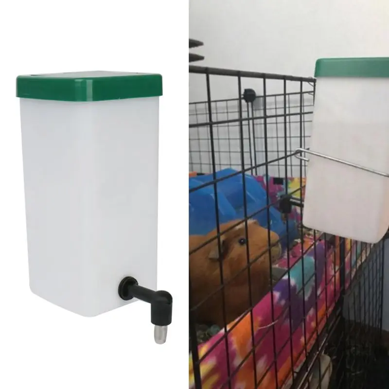 

Pet Automatic Drinking Fountain Rolling Ball Type Water Dispenser Drinker Feeder for Hamster Guinea Rabbit K3NA