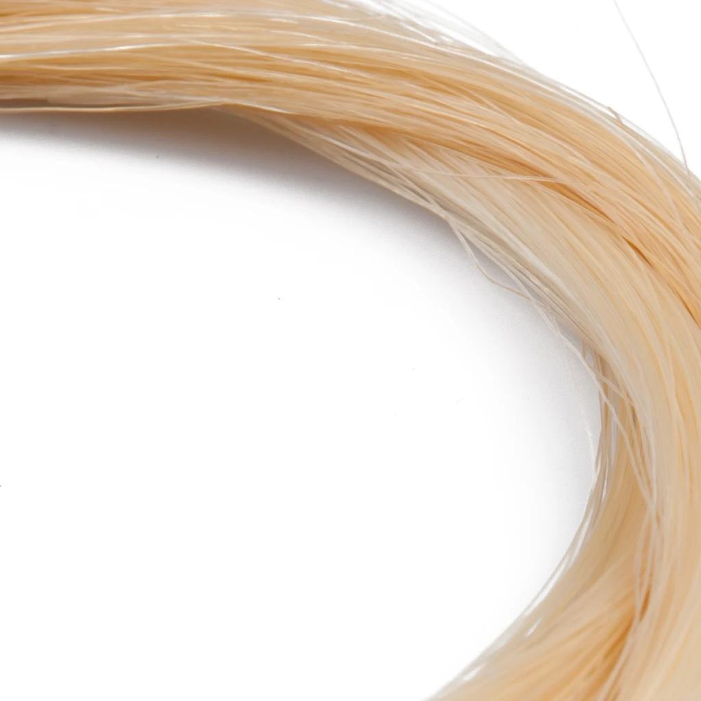 1 Хэнк 32 дюйма 80 см белый конский хвост волосы Скрипка лук монгольский волос для 1/2