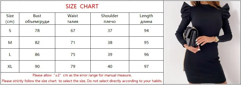 

New Sexy Women O-Neck Bubble Sleeve Solid Color Slim Dresses Female Sheath Solid Puff Sleeve Empire Dresses Spring Autumn