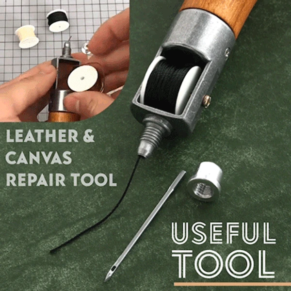Нитки для шитья кожи шило комплект ручной БРОШЮРОВЩИК строчкой резьба иглы