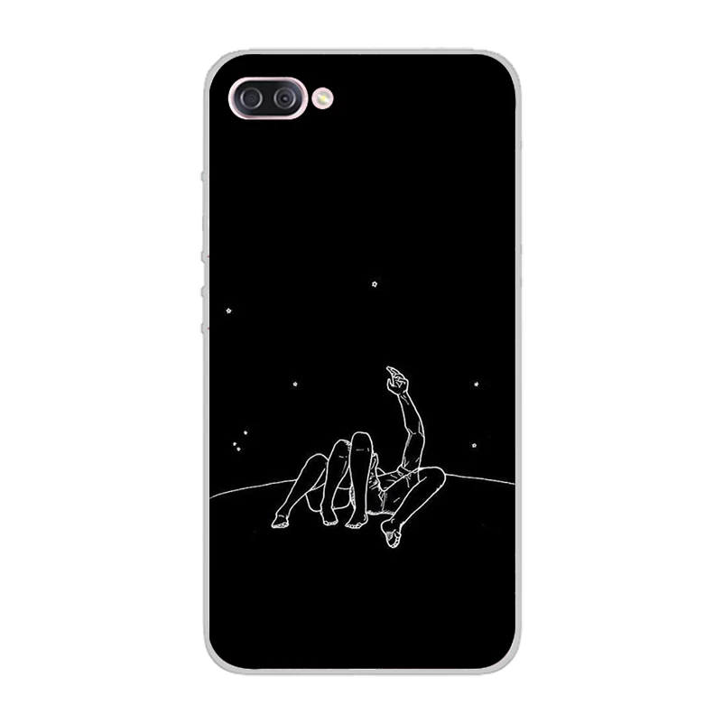 Ciciber космическое звездное небо Луна Чехол для ASUS ZenFone Live L1 V 3 GO Zoom S MAX Lite Plus Pro M1 LI