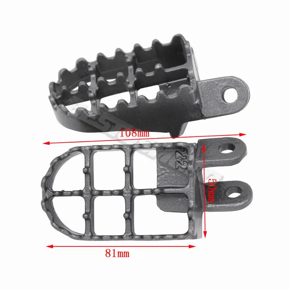 Чугунные подножки для мотокросса Kawasaki KLX 300R KLX300R 1997 2007 650 KLX650 1993 1995 1994|Подставки под