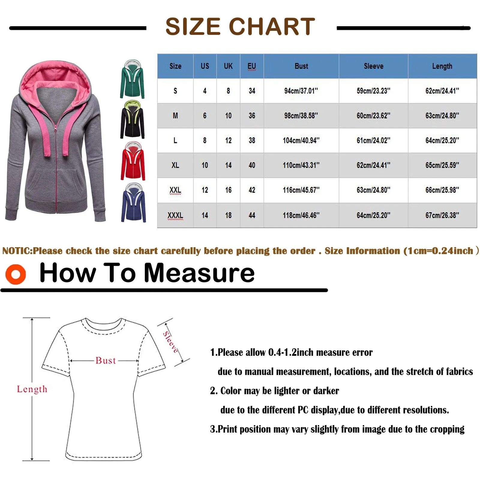 

2021 Women Long Sleeve Patchwork Solid Color Hooded Zipper Casual Sport Coat Pullovers Girl Hooded Female coat Hot Sale Fashion