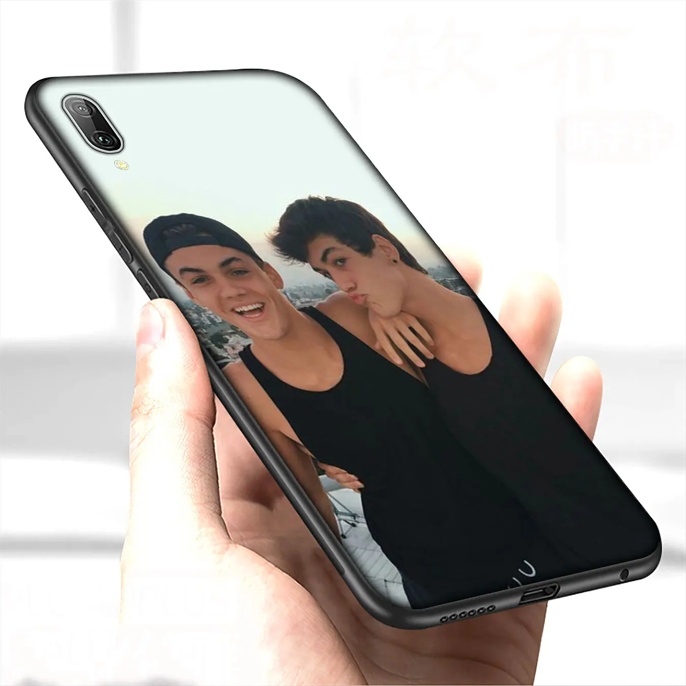 Доланские Близнецы поп Мягкий силиконовый чехол для телефона huawei Коврики 30 20 10 Pro