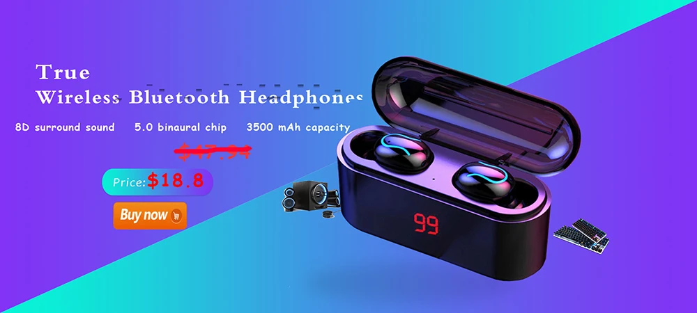 Tws, беспроводные наушники, Bluetooth 5,0, гарнитура, 3500 мА/ч, внешний аккумулятор, настоящие наушники, стерео наушники, вкладыши, наушники для xiaomi iphone