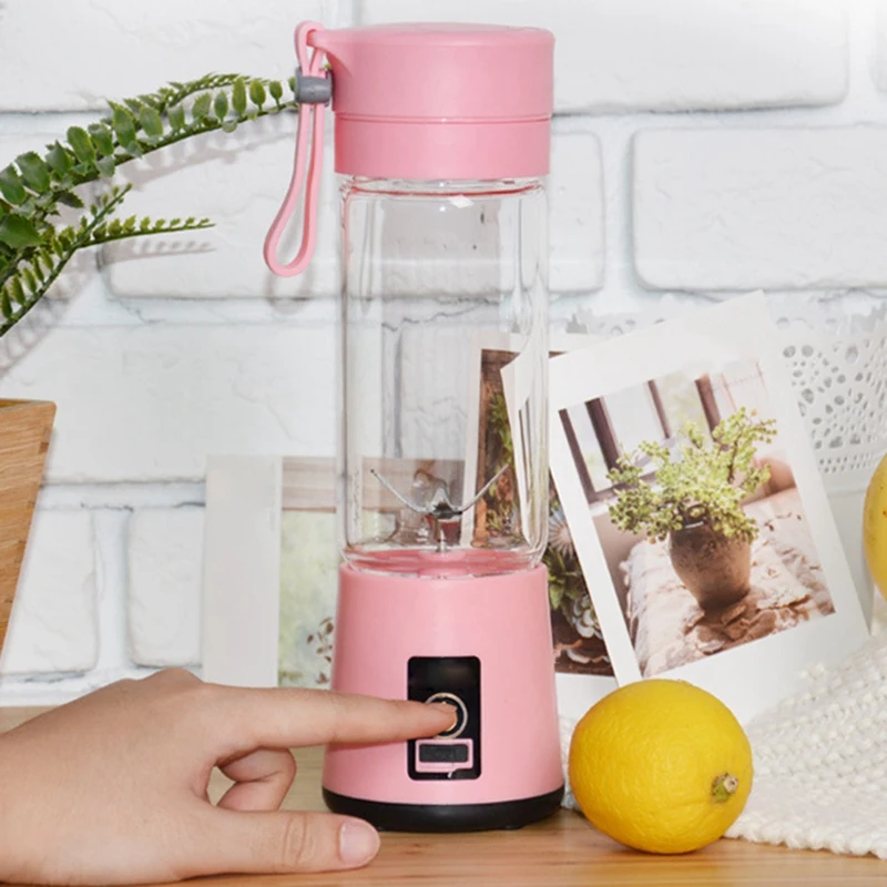 Портативная электрическая соковыжималка для фруктов USB ручной блендер овощного
