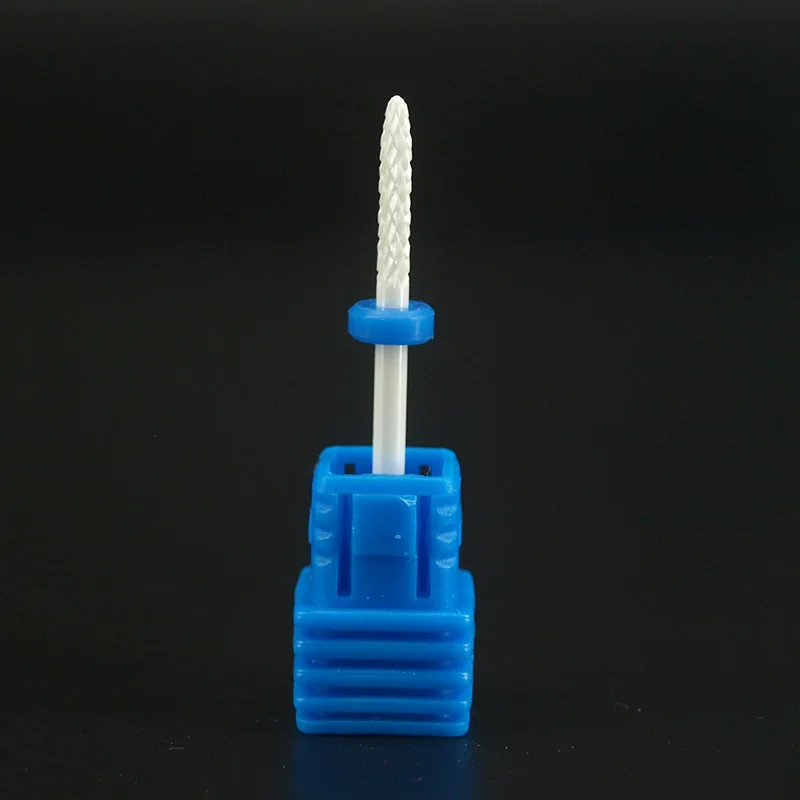 EasyNail 10pcs 2.35mm Ceramic Nail Drill Bit Electric Manicure Machine Accessories Nail Art Tools cuticle remover easywholesale