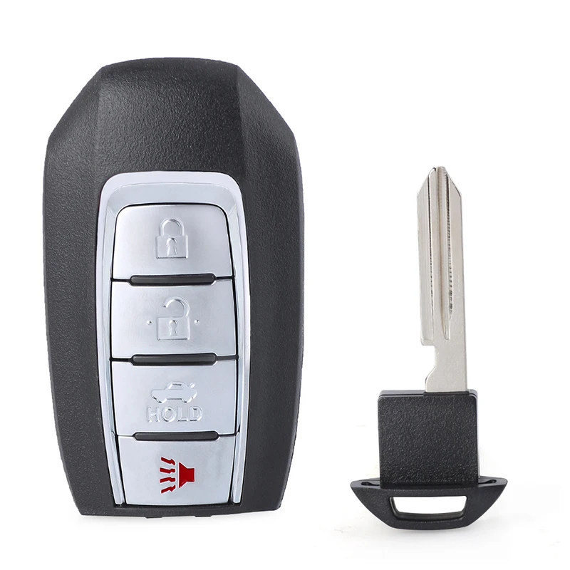 

KEYECU S180144713 433.92 MHz FCC ID: KR5TXN7 Smart Remote Control Car Key Fob 4 Buttons 4A Chip for Infiniti Q50 Q60 2019 2020